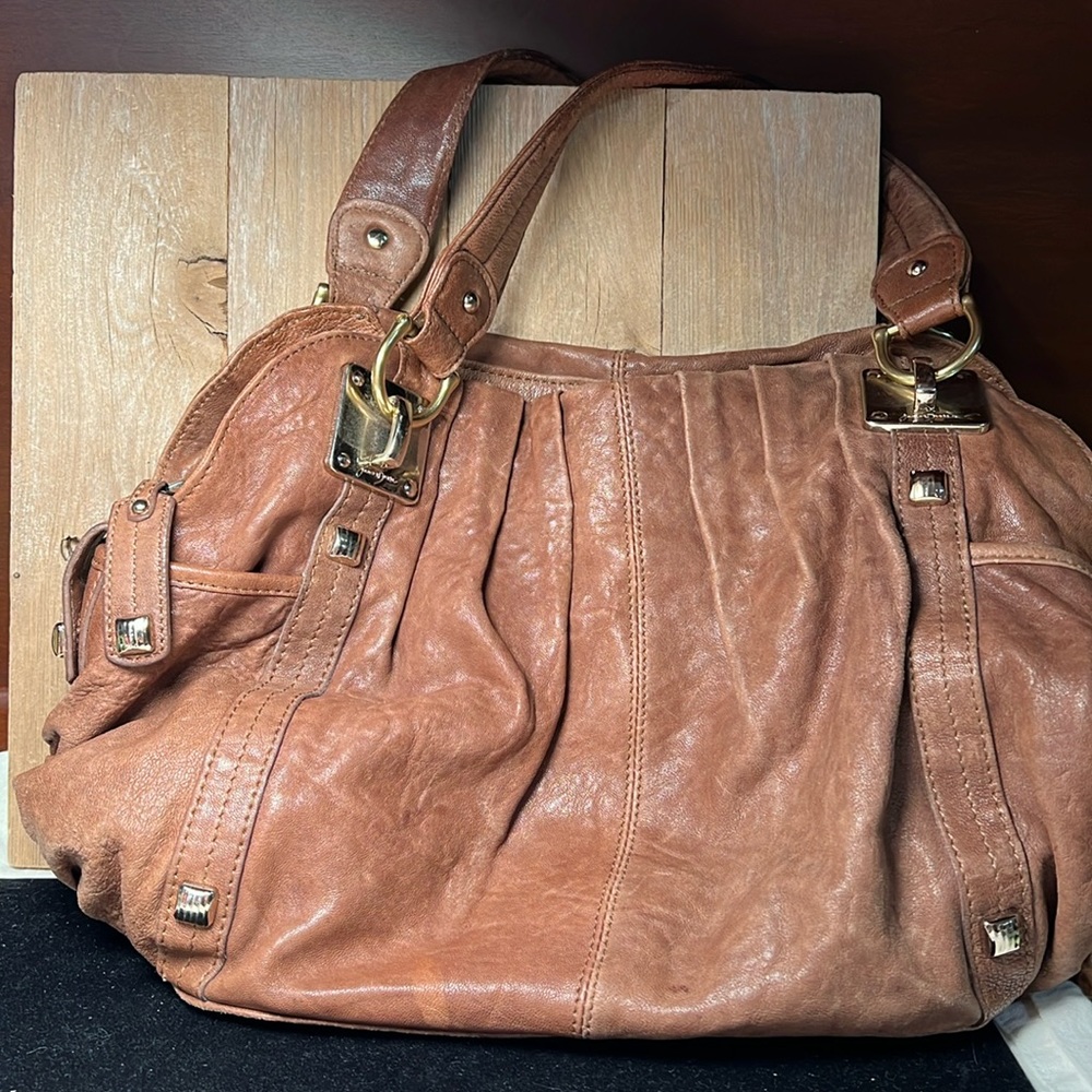 Junior Drake Leather Hobo